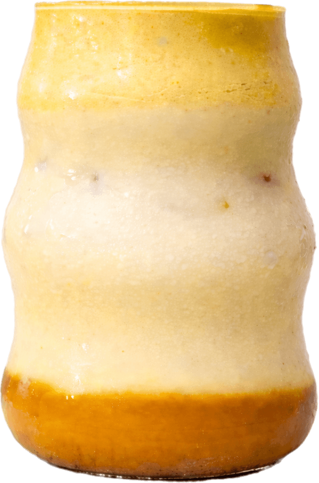 Cold South Asia Morning turmeric ginger cream drink